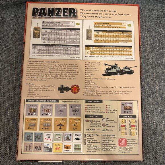 Panzer: The Game of Small Unit Actions and Combined Arms Operations on the Easte - Picture 6 of 10